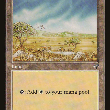 Plains (No Zebras / Signature on Left) [Mirage]