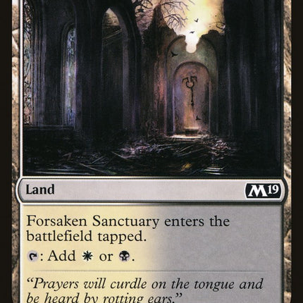 Forsaken Sanctuary [Core Set 2019]