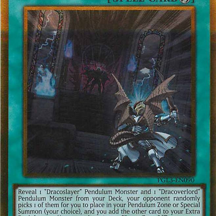 Draco Face-Off [PGL3-EN090] Gold Rare