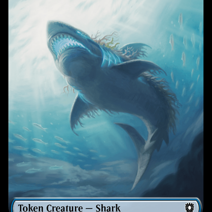 Elemental // Shark Double-Sided Token [Bloomburrow Commander Tokens]