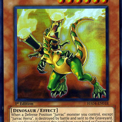 Jurrac Herra [HA04-EN018] Super Rare