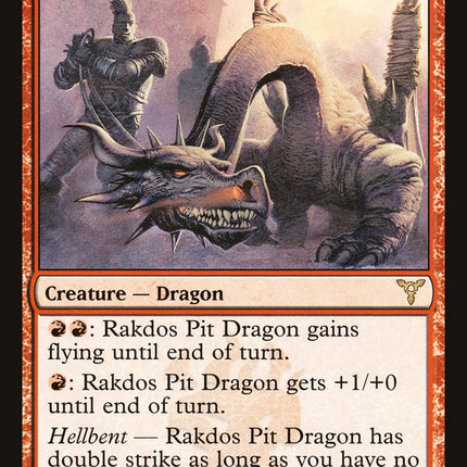 Rakdos Pit Dragon [Dissension]