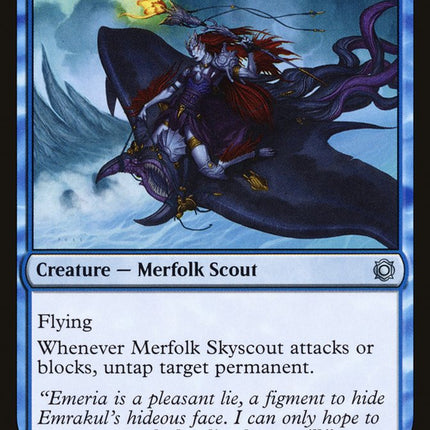 Merfolk Skyscout [Conspiracy: Take the Crown]