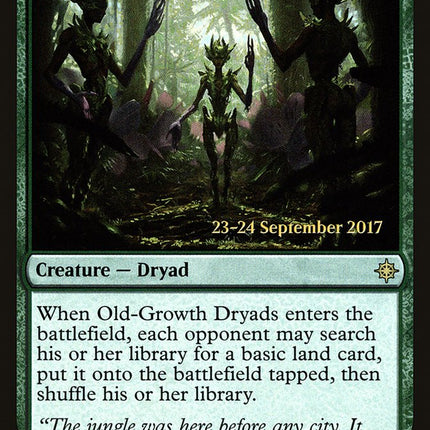 Old-Growth Dryads [Ixalan Prerelease Promos]