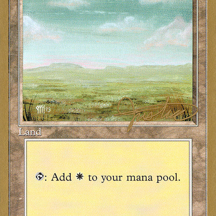 Plains (mj364) (Mark Justice) [Pro Tour Collector Set]