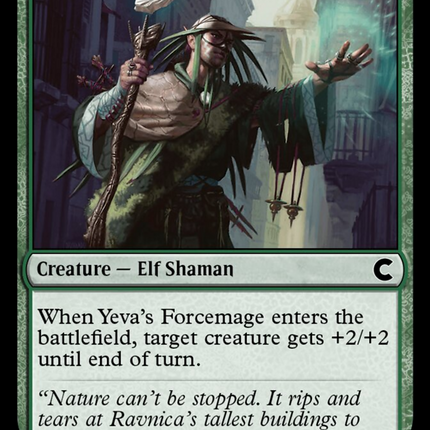 Yeva's Forcemage [Ravnica: Clue Edition]