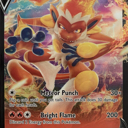 Infernape V (SWSH252) (Jumbo Card) [Sword & Shield: Black Star Promos]