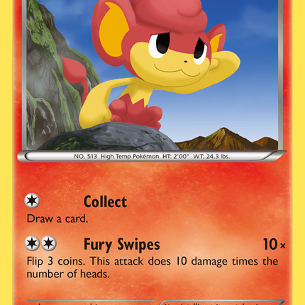 Pansear (7/39) [XY: Kalos Starter Set]