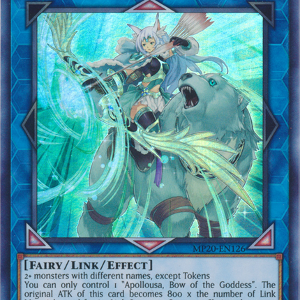 Apollousa, Bow of the Goddess [MP20-EN126] Ultra Rare
