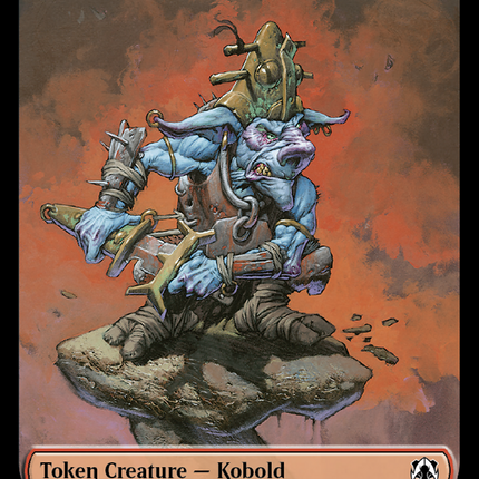 Bird // Kobolds of Kher Keep Double-Sided Token [March of the Machine Commander Tokens]