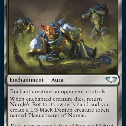 Nurgle's Rot (Surge Foil) [Warhammer 40,000]