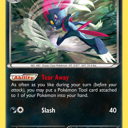 Weavile (61/114) [XY: Steam Siege]