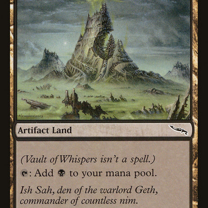Vault of Whispers [Mirrodin]