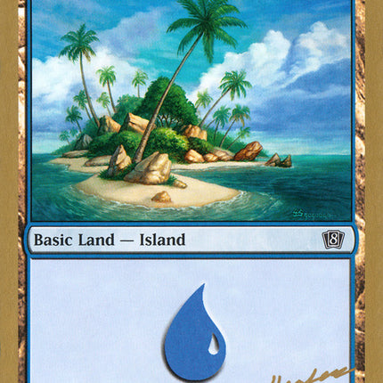 Island (dh337) (Dave Humpherys) [World Championship Decks 2003]