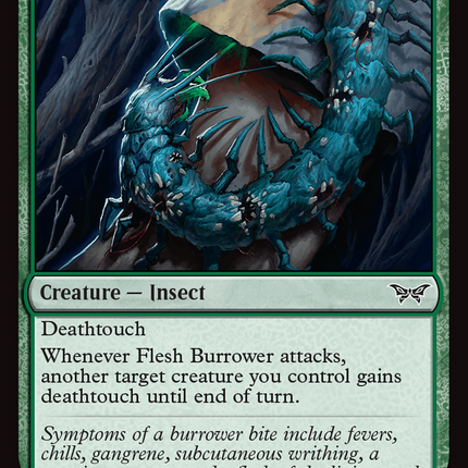 Flesh Burrower [Duskmourn: House of Horror]