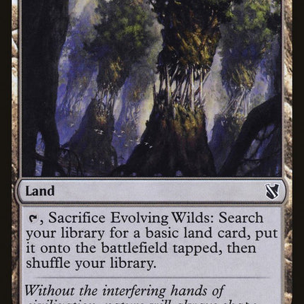 Evolving Wilds [Commander 2019]