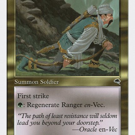 Ranger en-Vec [Anthologies]
