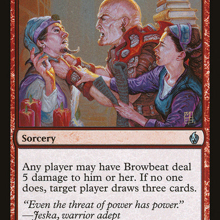 Browbeat [Premium Deck Series: Fire and Lightning]