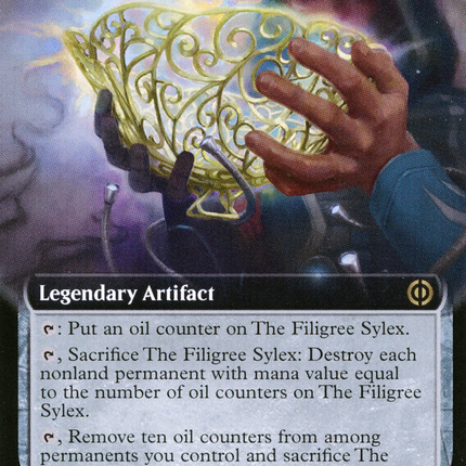 The Filigree Sylex (Extended Art) [Phyrexia: All Will Be One]