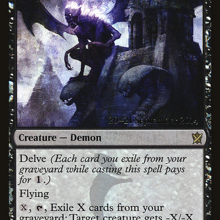 Necropolis Fiend [Khans of Tarkir Prerelease Promos]