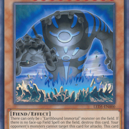 Earthbound Immortal Ccapac Apu [LED5-EN000] Rare