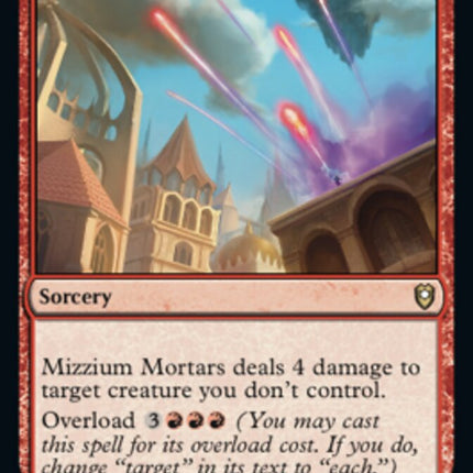 Mizzium Mortars [Commander Legends: Battle for Baldur's Gate]