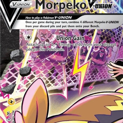 Morpeko V-Union (SWSH287) [Sword & Shield: Black Star Promos]
