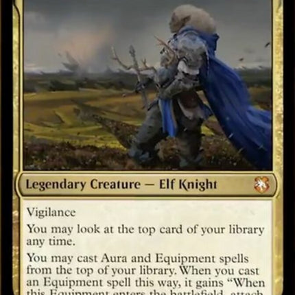 Galea, Kindler of Hope (Display Commander) [Dungeons & Dragons: Adventures in the Forgotten Realms Commander]