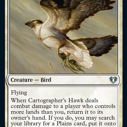 Cartographer's Hawk [Commander Masters]