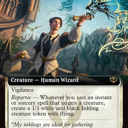 Informed Inkwright (Extended Art) [Secrets of Strixhaven]