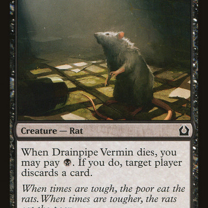 Drainpipe Vermin [Return to Ravnica]