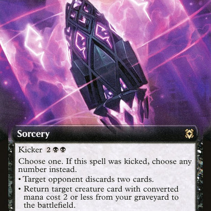 Inscription of Ruin (Extended Art) [Zendikar Rising]