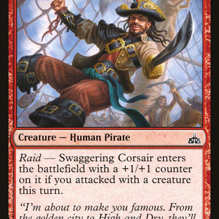 Swaggering Corsair [Rivals of Ixalan]