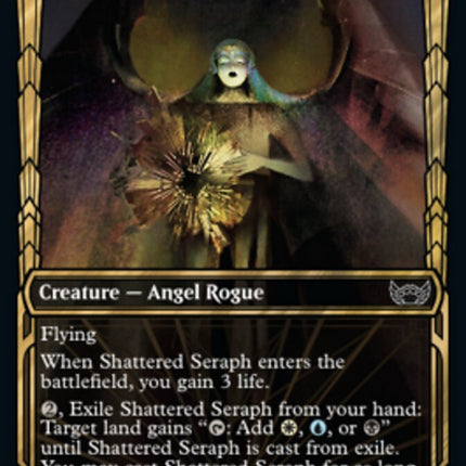 Shattered Seraph (Showcase Golden Age Gilded Foil) [Streets of New Capenna]
