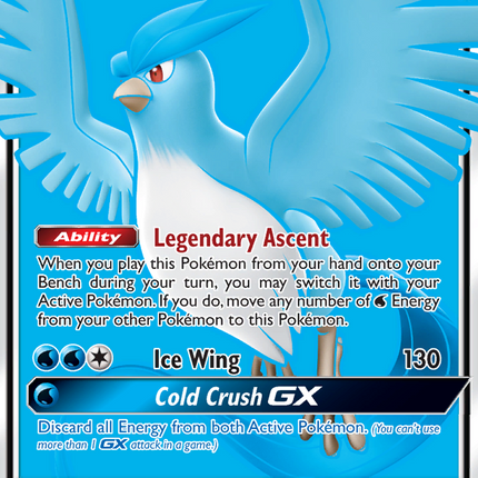 Articuno GX (154/168) [Sun & Moon: Celestial Storm]