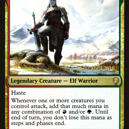 Grand Warlord Radha [Dominaria Prerelease Promos]