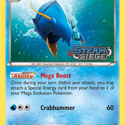 Clawitzer (XY146) [XY: Black Star Promos]